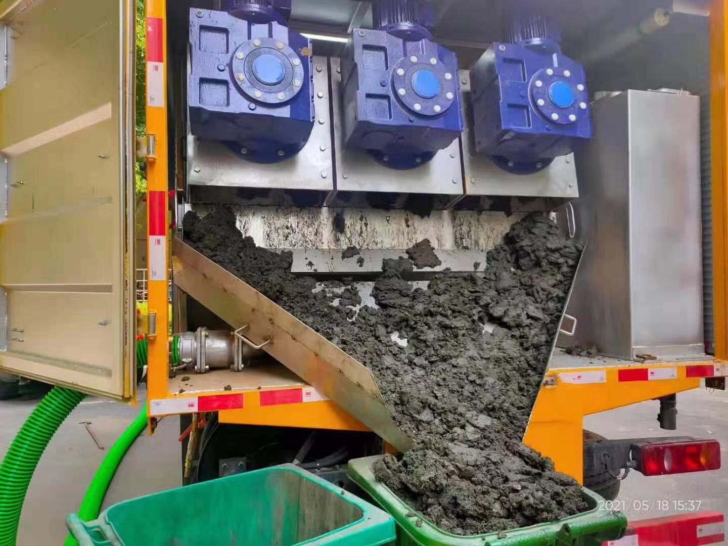 海门化粪池清掏城市维护站-泥浆净化干湿分离处理